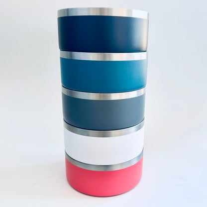 Bols 2 tasses pour chats et petits chiens à personnaliser