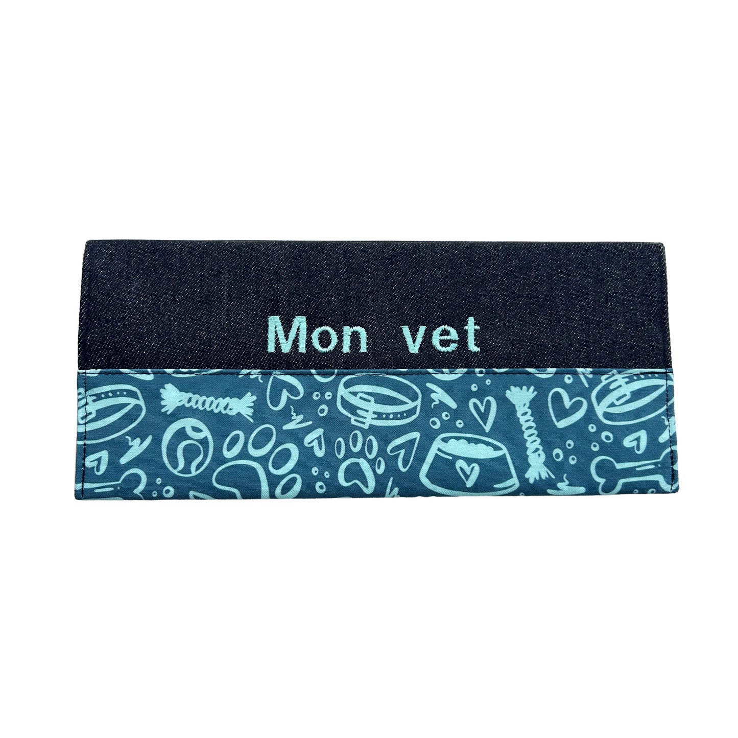 Protège carnet de vaccination Lolikö Accessoires chiens sarcelle