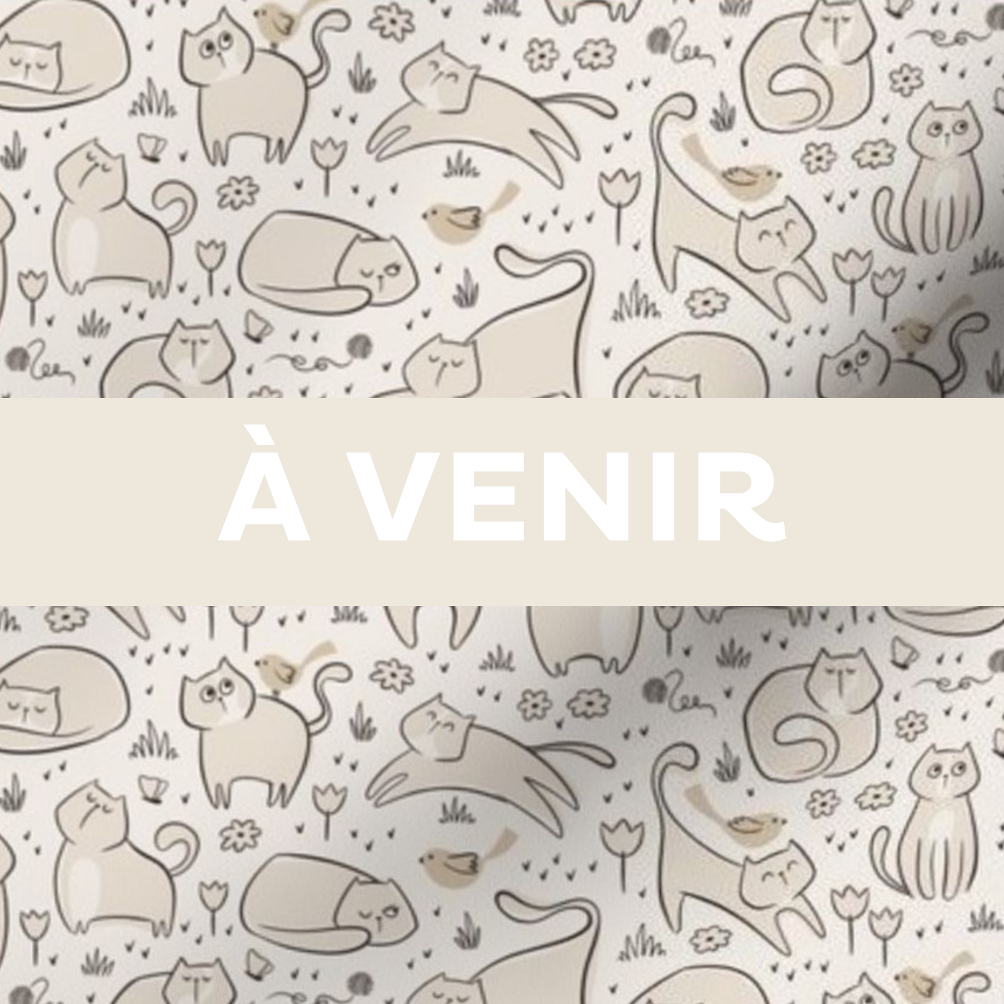 Protège carnet de vaccination Lolikö Chat beige