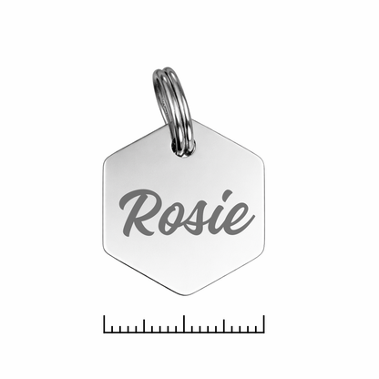 Médaille hexagone personnalisée