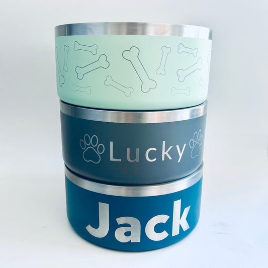 Bols 8 tasses pour gros chiens  tels quels