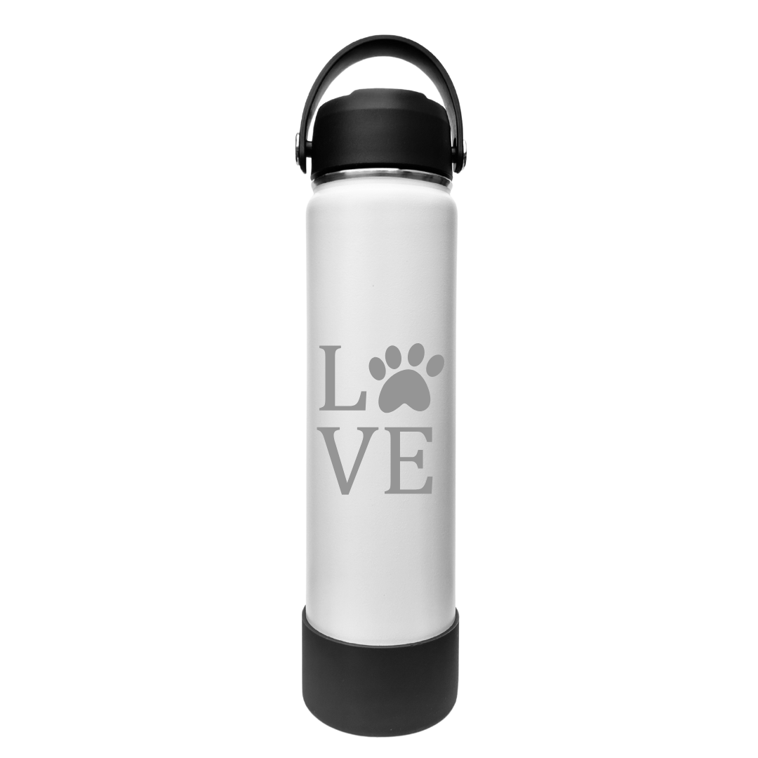 Bouteilles d'eau 25oz blanche