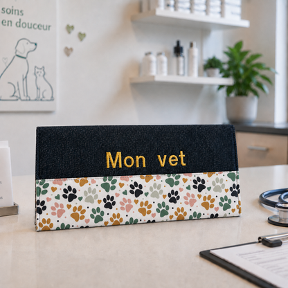 Lolikö Blue Dog Vaccination Record Book Cover