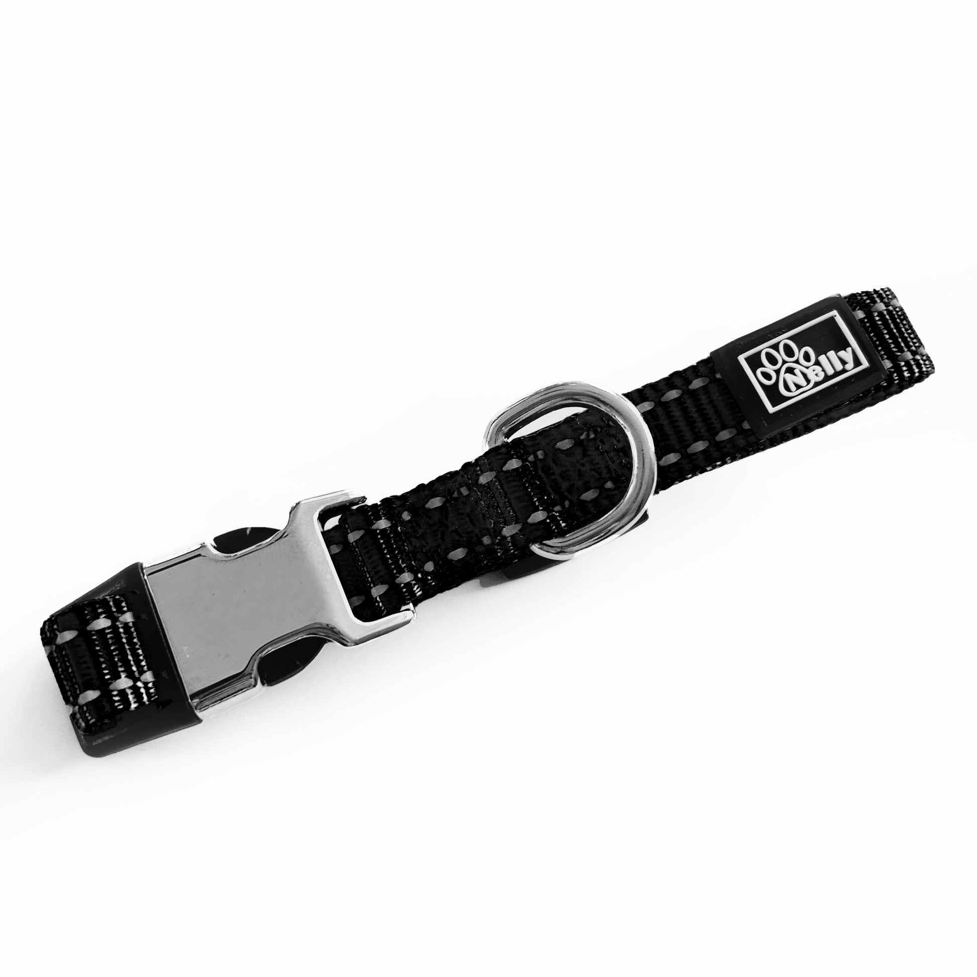 Collier Personnalisé Noir pour Chien et Chat