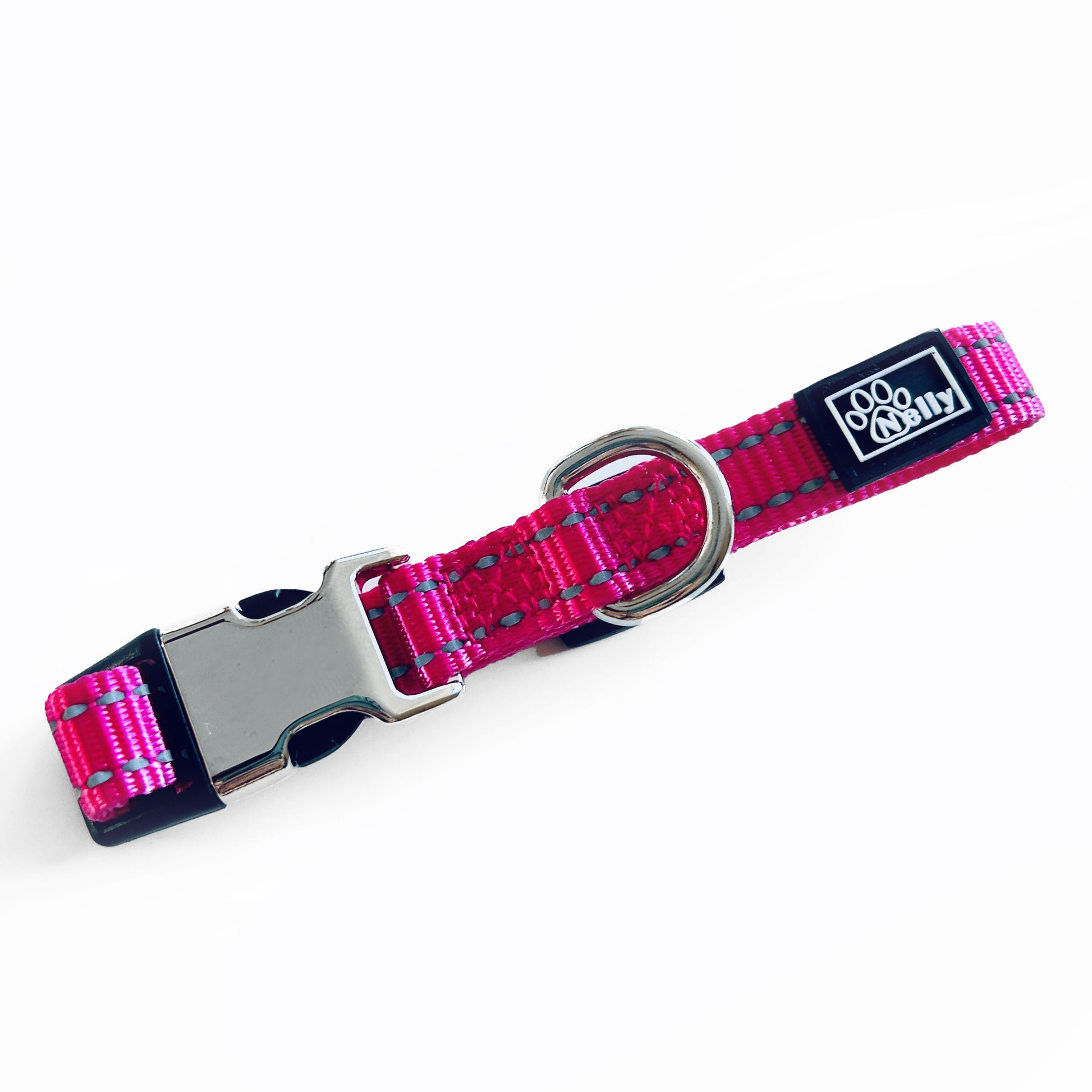 Collier Personnalisé fushia pour Chien et Chat