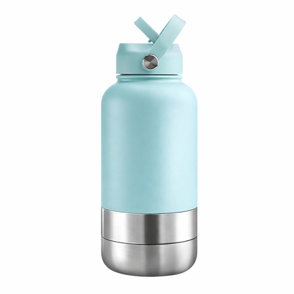 Bouteille de voyage Nelly & Cie 3-en-1 Turquoise