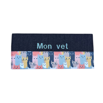 Protège carnet de vaccination Lolikö Chat multi