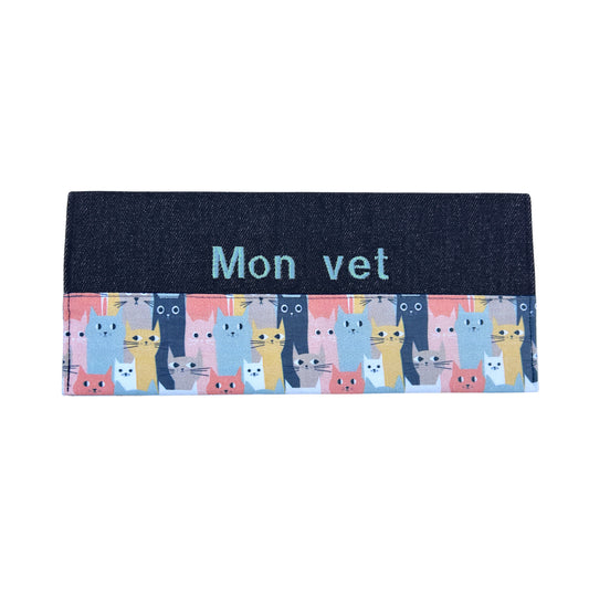 Protège carnet de vaccination Lolikö Chat multi