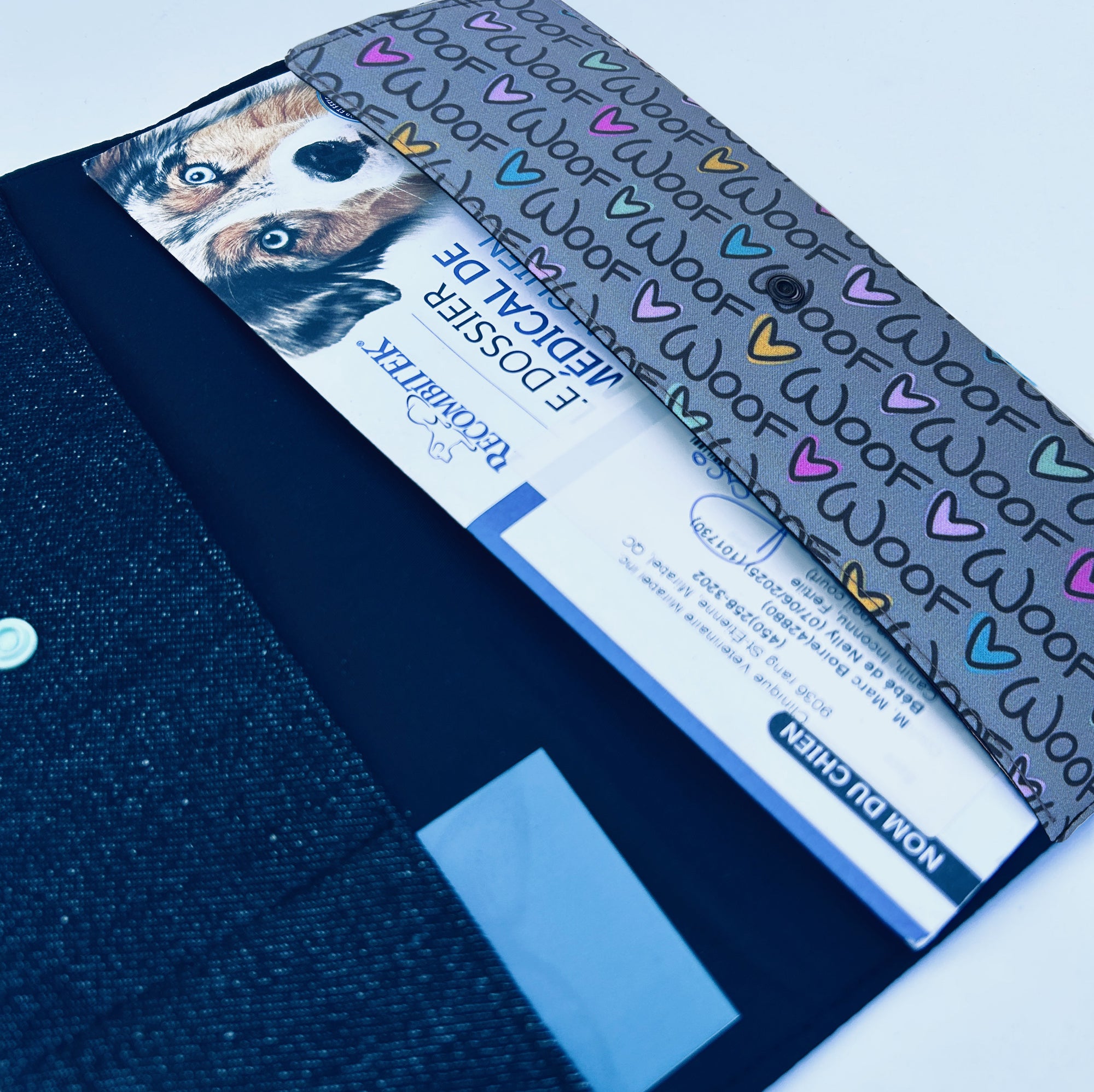 Protège carnet de vaccination Lolikö Woof