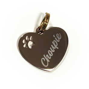 Médaille coeur personnalisée