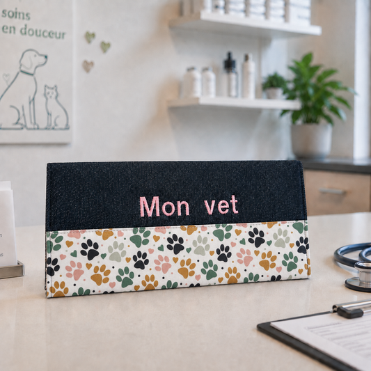 Lolikö Blue Dog Vaccination Record Book Cover