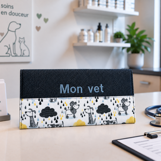 Lolikö Tempête Vaccination Card Holder