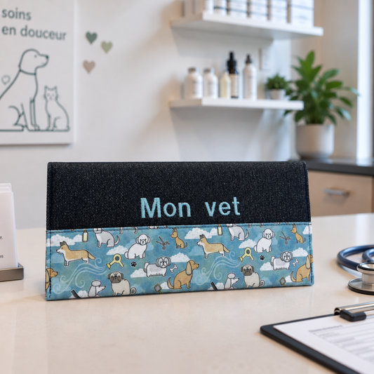 Protège carnet de vaccination Lolikö toilettage