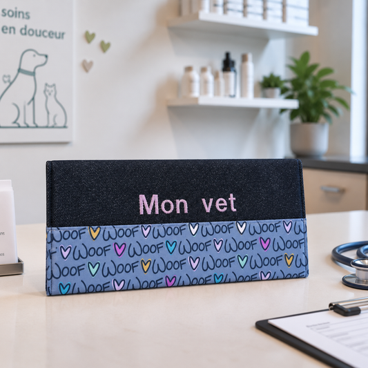 Lolikö Woof vaccination card protector